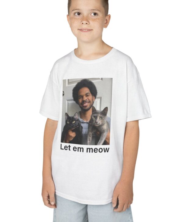 Jarrett Allen Let Em Meow Kids T-Shirt