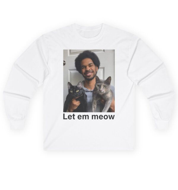 Jarrett Allen Let Em Meow Long Sleeves T-Shirt