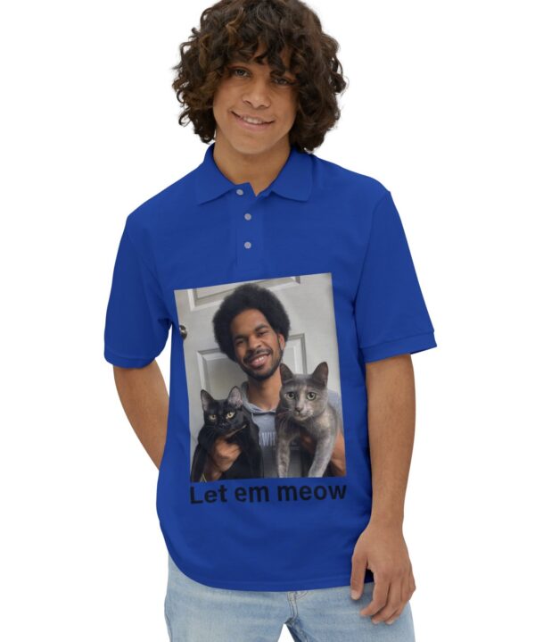 Jarrett Allen Let Em Meow Polo Shirt