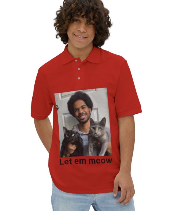 Jarrett Allen Let Em Meow Polo Shirt