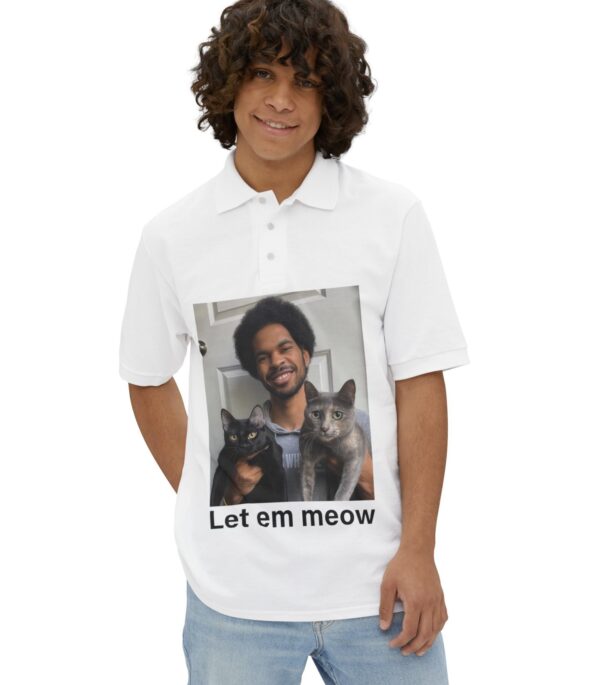 Jarrett Allen Let Em Meow Polo Shirt