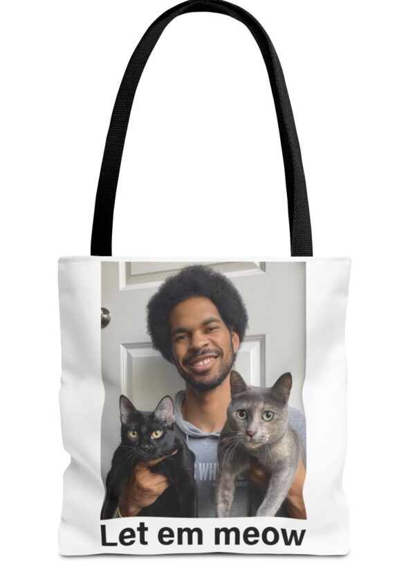 Jarrett Allen Let Em Meow Tote Bag