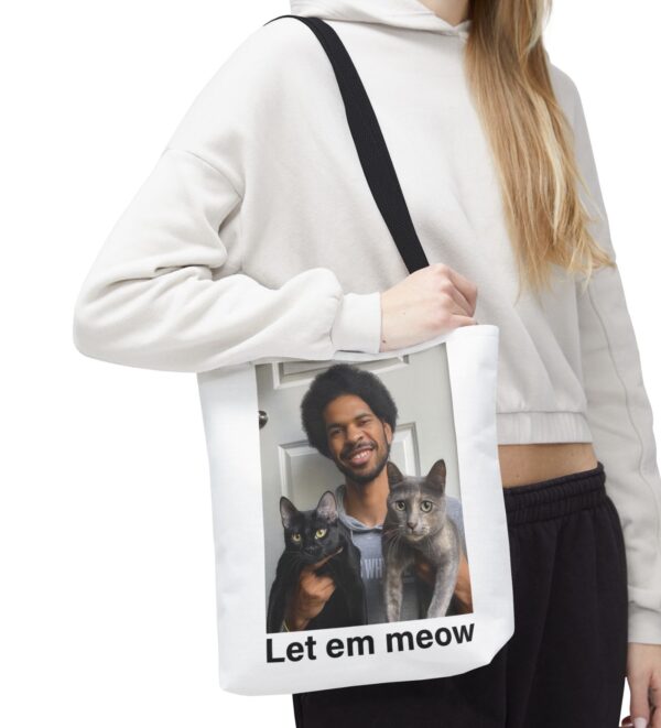 Jarrett Allen Let Em Meow Tote Bag