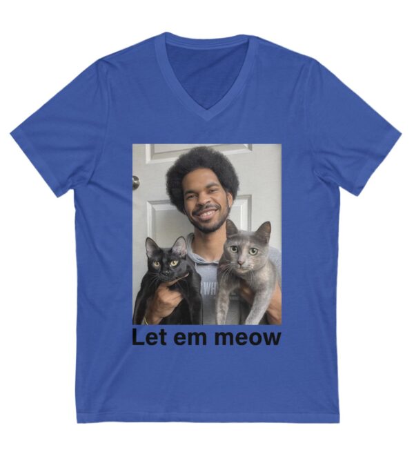 Jarrett Allen Let Em Meow Unisex V-Neck Shirt