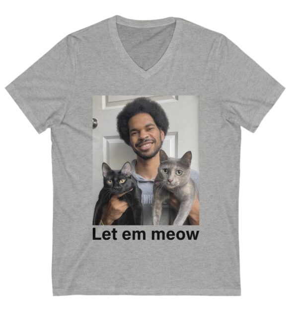 Jarrett Allen Let Em Meow Unisex V-Neck Shirt