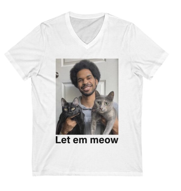 Jarrett Allen Let Em Meow Unisex V-Neck Shirt