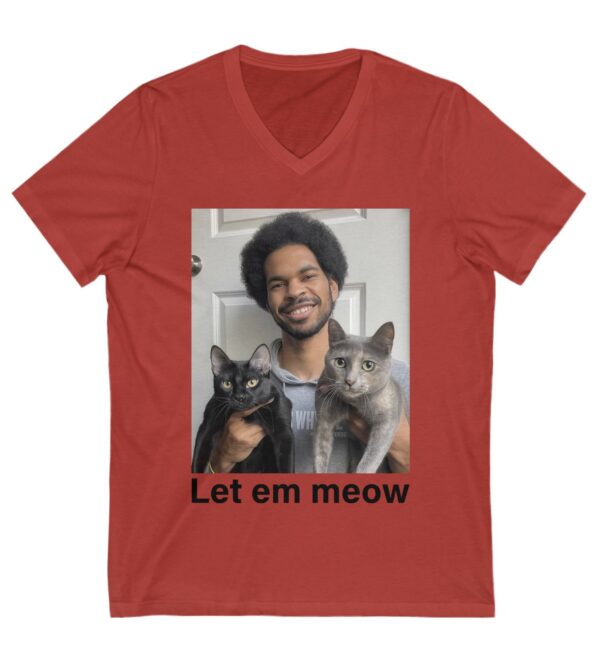 Jarrett Allen Let Em Meow Unisex V-Neck Shirt
