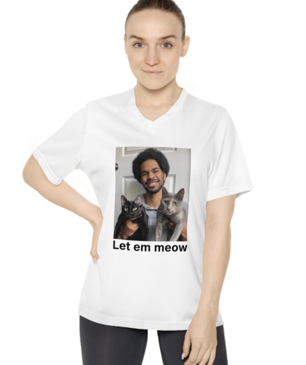 Jarrett Allen Let Em Meow Women's V-Neck