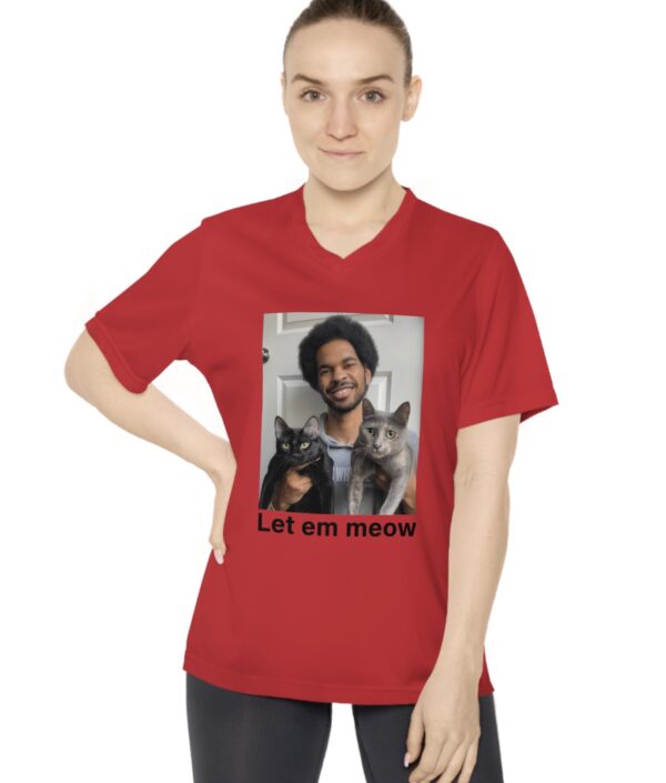 Jarrett Allen Let Em Meow Women's V-Neck
